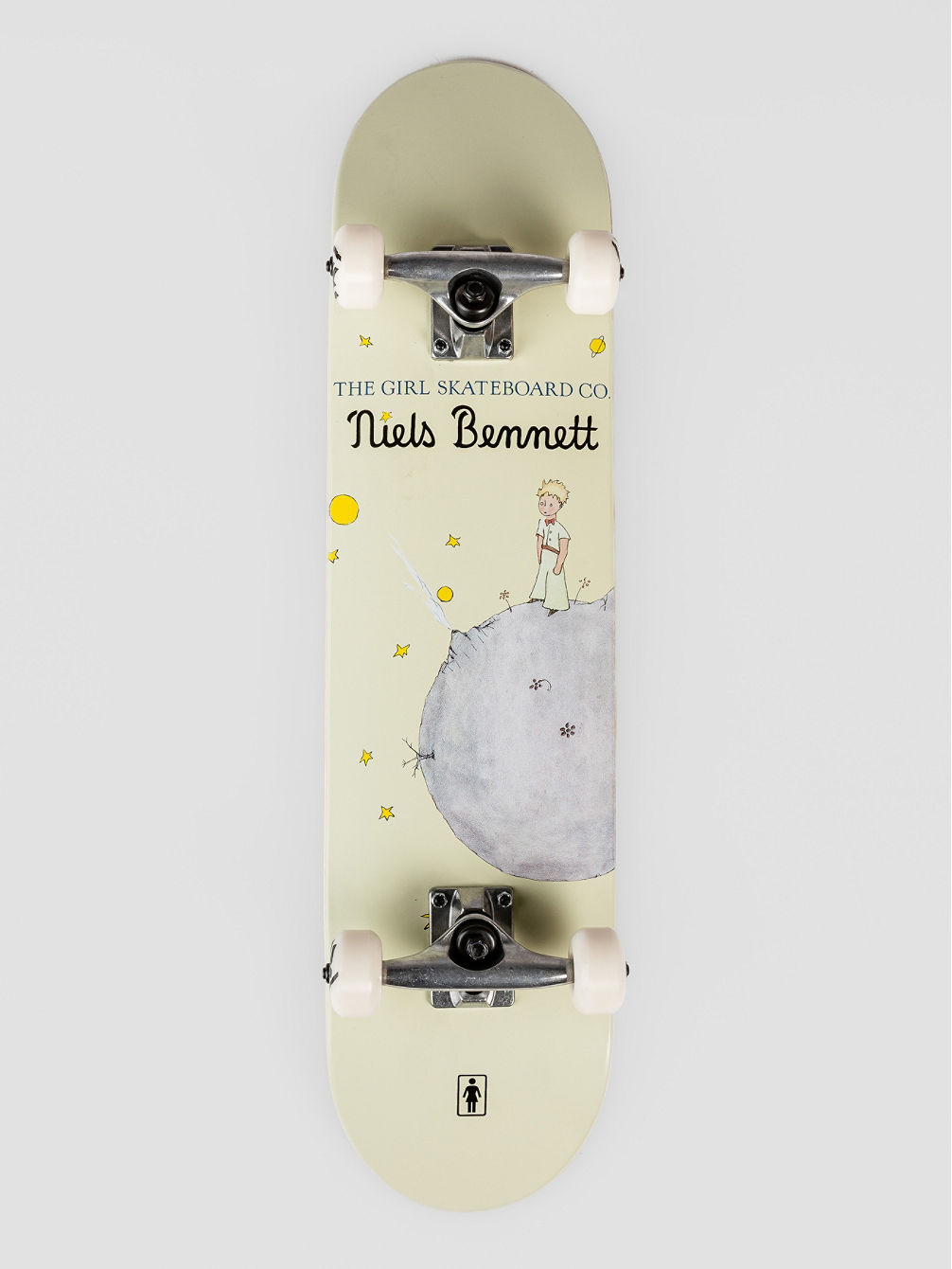 Bennett Little Prince 7.5&amp;#034; Skateboard Completo