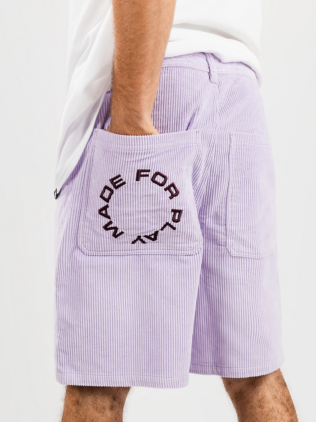Paterson Cord Shorts violet