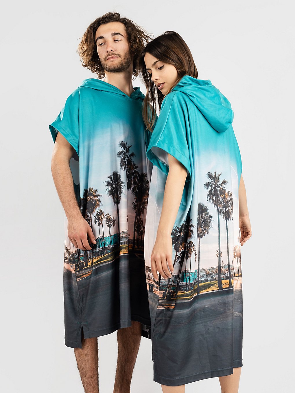 After Microfiber Surf Poncho california