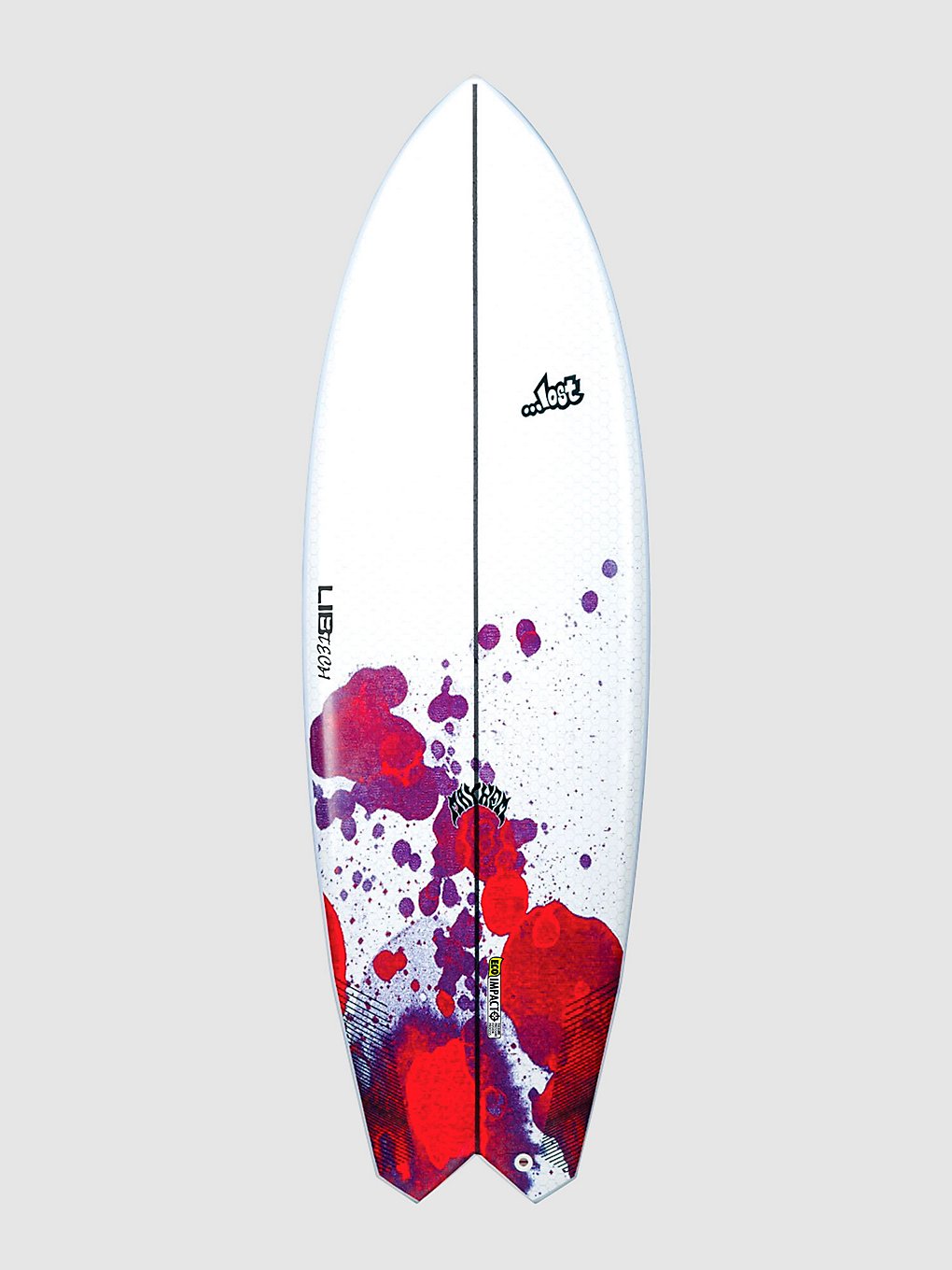 Lib Tech Lost Hydra 5'11 Surfboard hvit