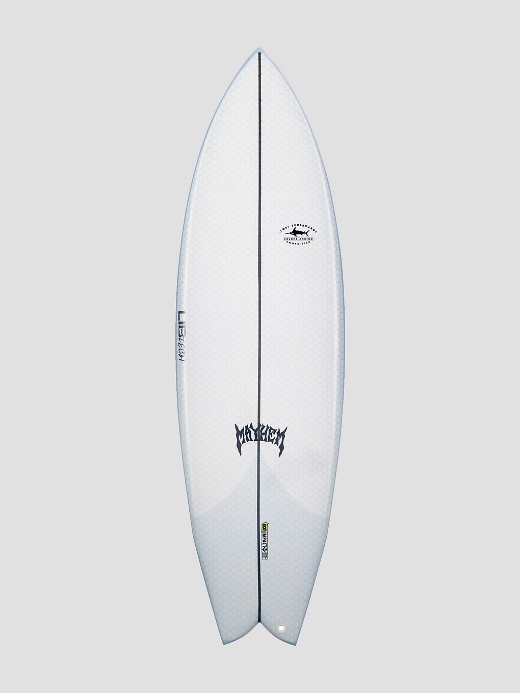 Lib Tech Lost Ka Swordfish 5'10 Surfboard hvit