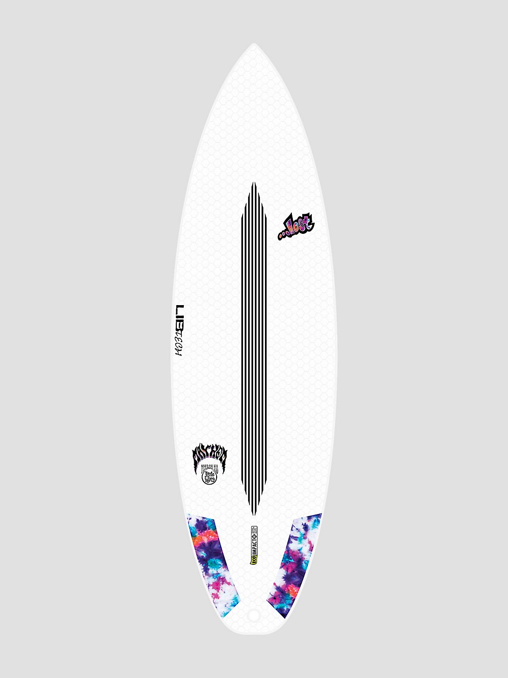 Lib Tech Lost Little Wing 5'6 Surfboard hvit