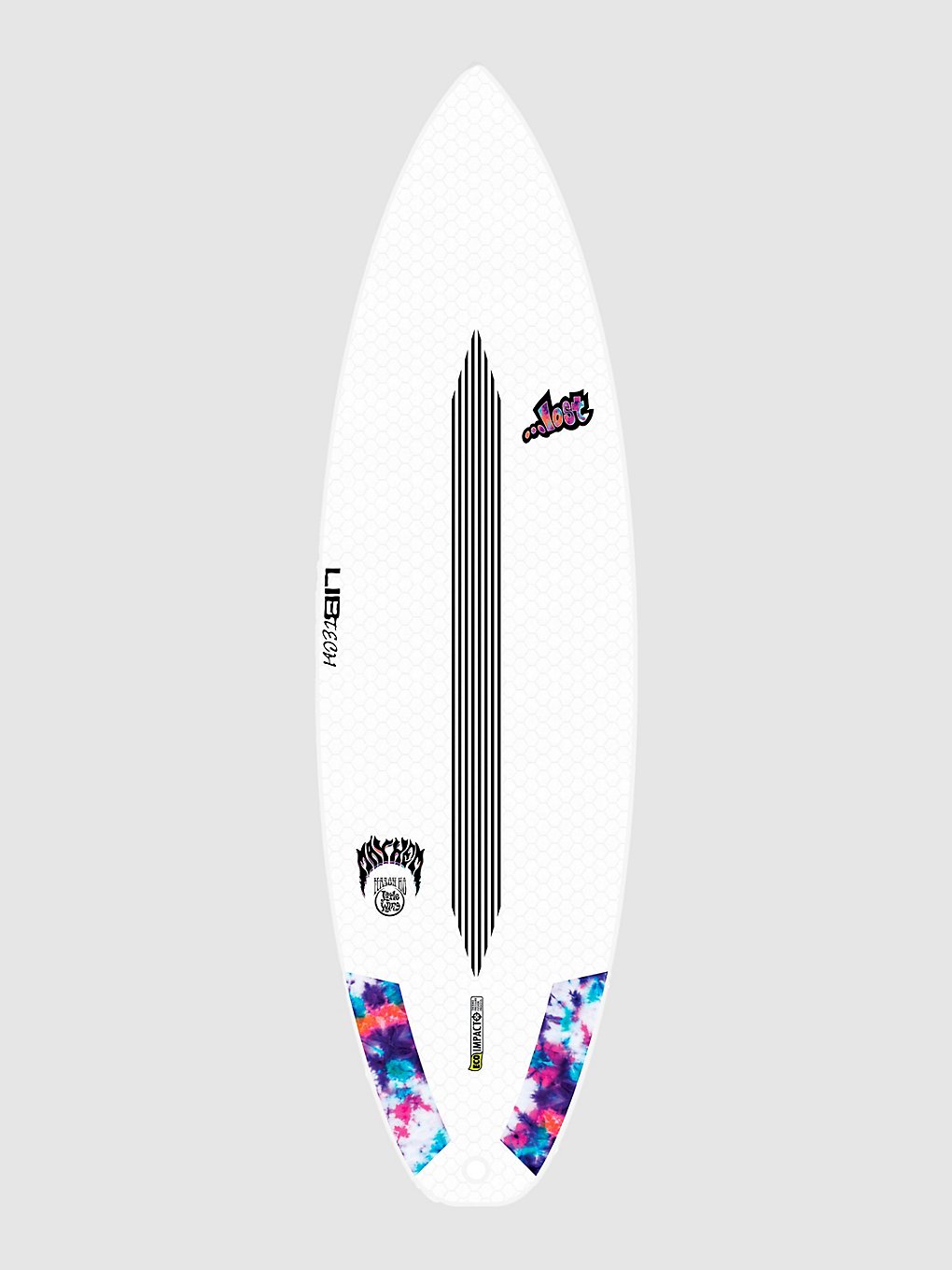 Lib Tech Lost Little Wing 5'10 Surfboard hvit