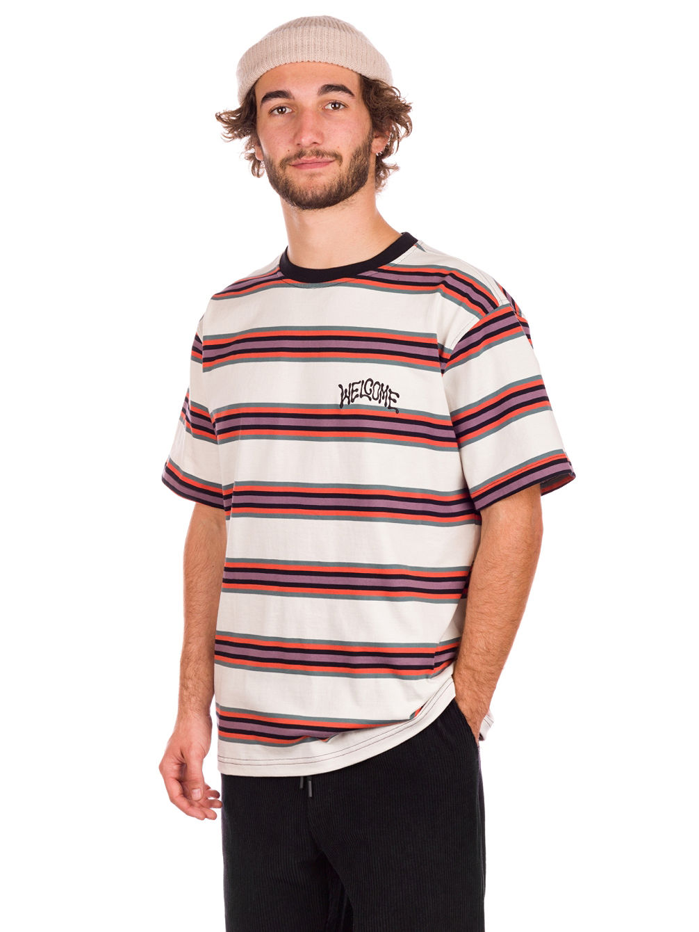 Thelema Striped Tricko