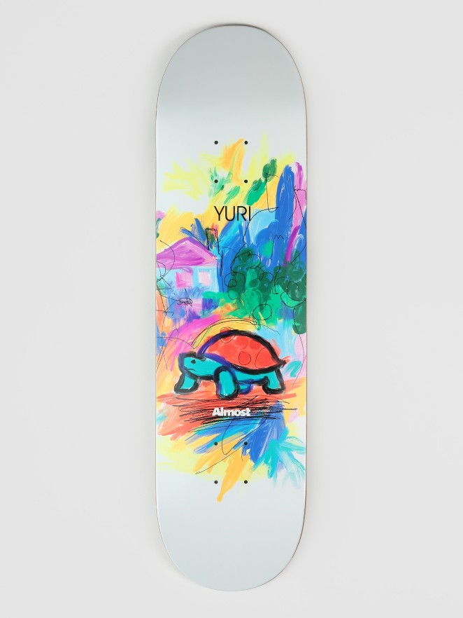 Almost Mean Pets Paint Imp. Light Yuri 8.375″ Skateboard Deck