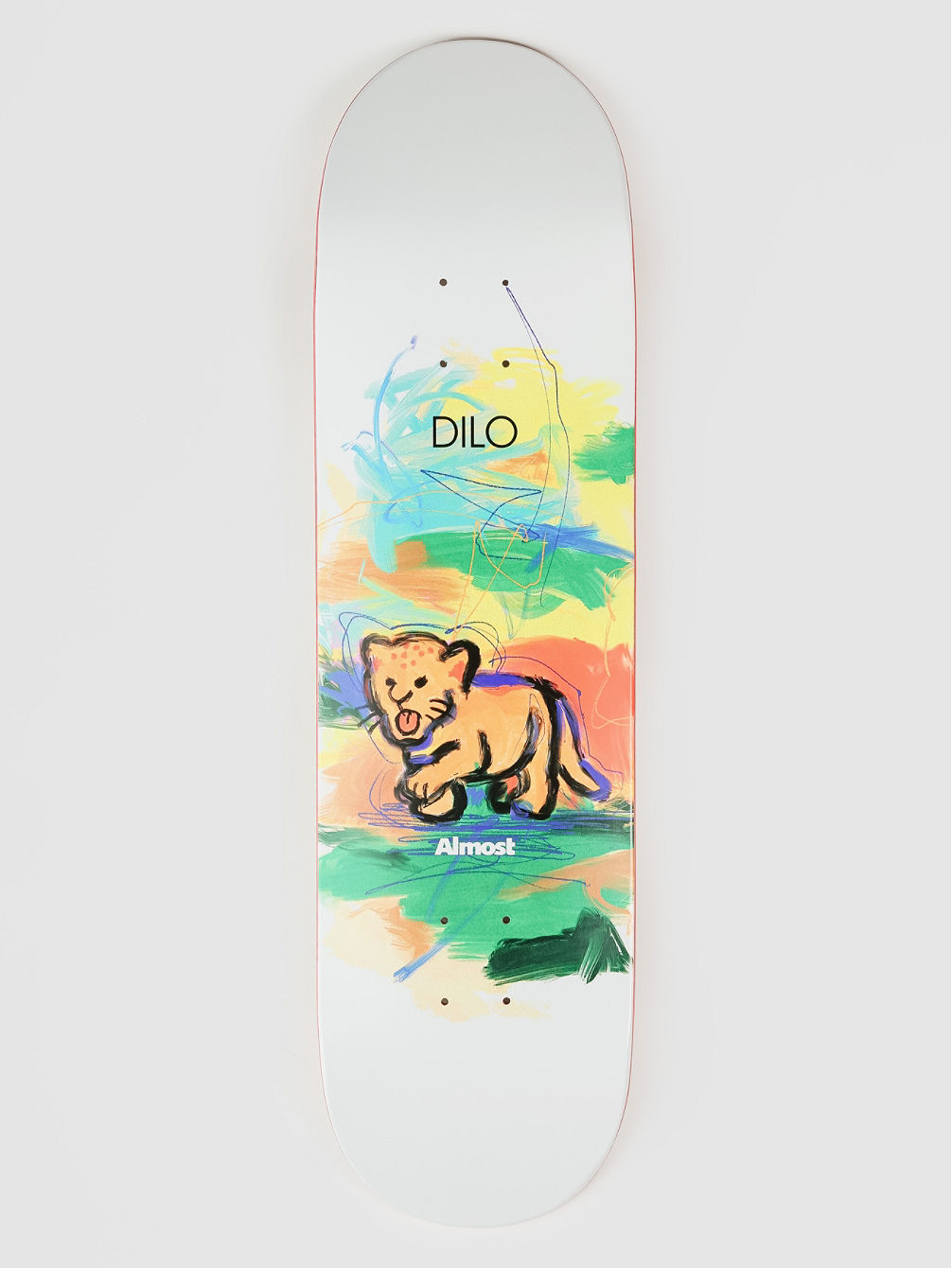 Mean Pets Paintings Imp. Light Dilo 8.5&amp;#034;5 Skateboard Deck