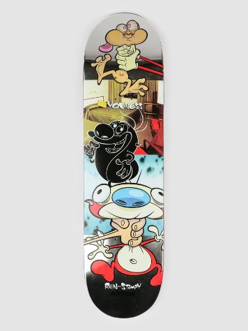 Almost Ren &amp; Stimpy Room Mate R7 Youness 8.25&quot; Skateboard Deck