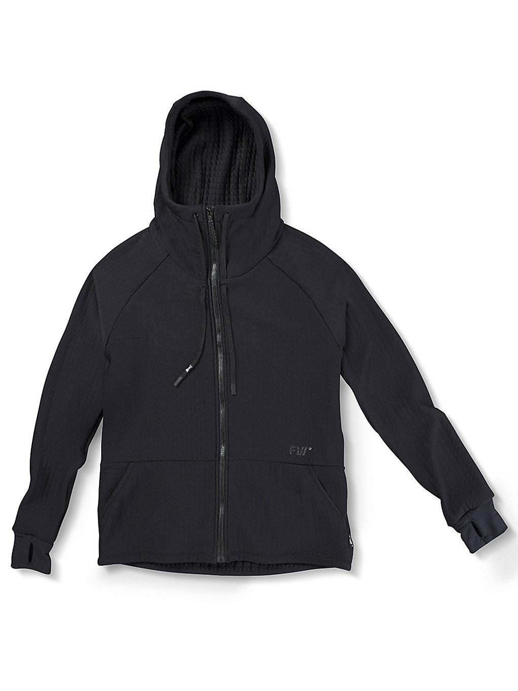 FW Source Powerair Hoodie Fleece Jacket slate black