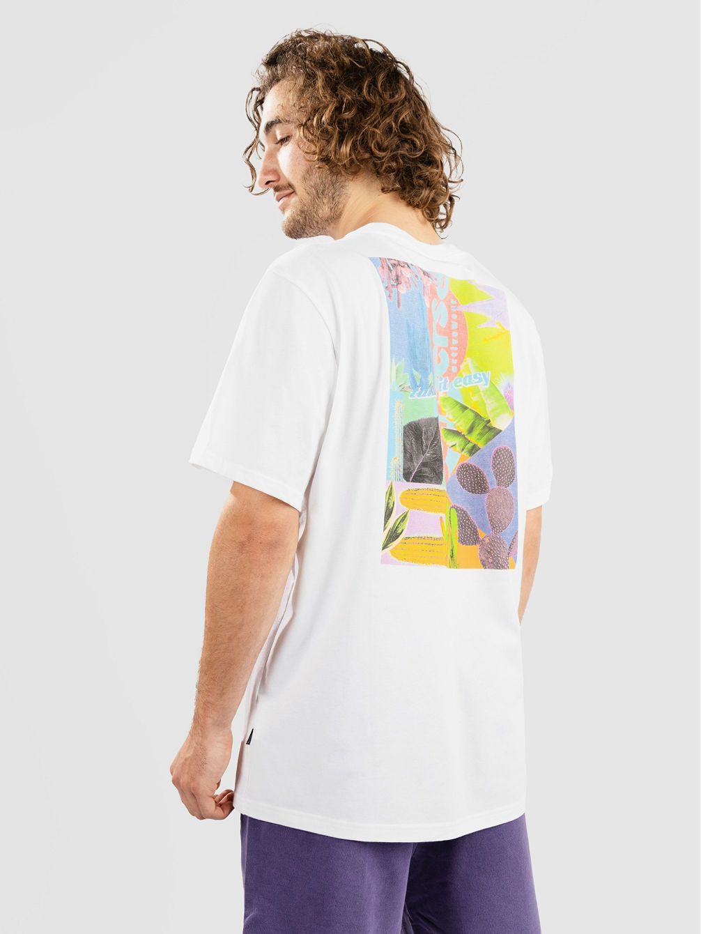 Neon Nature Graphic Camiseta