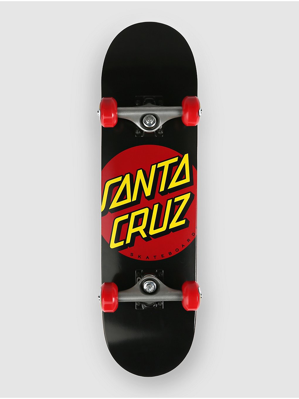 Santa Cruz Classic Dot Super Micro 7.25" Skateboard red kaufen