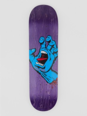 Photos - Other for outdoor activities Santa Cruz Screaming Hand 8.375" Skateboard Deck purple 