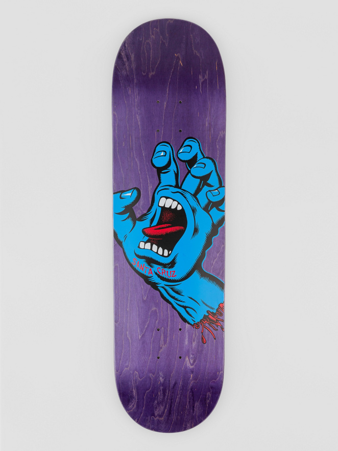 Santa Cruz Screaming Hand 8.375″ Skateboard Deck