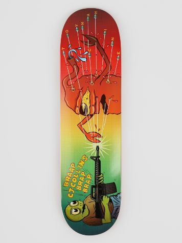 Toy Machine Collins Brap 8.38&quot; Skateboard Deck