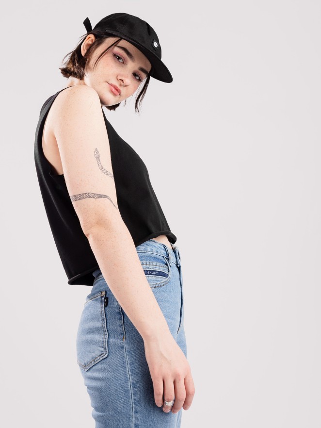 Vans Junior V Muscle Crop Tank Top