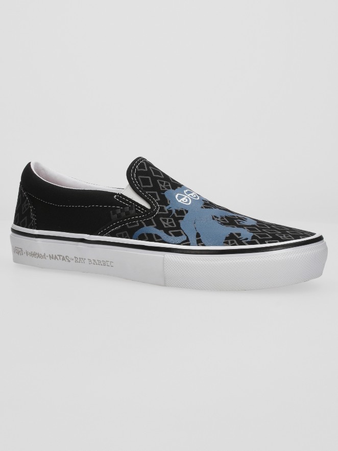 Vans Krooked By Natas For Ray Skate Slip-Ons