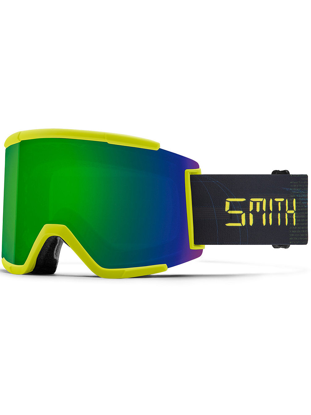 Squad XL Neon Yellow Digital Goggle