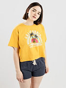 Sunny Paradise Crop Tee Camiseta