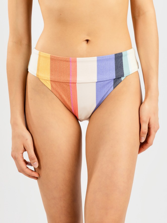 Rip Curl Heat Wave Cheeky Mid Rise Bikini spodky