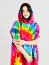 LEUS Tie Dye Rainbow Original Eco Surf Poncho