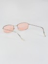 Glassy Rae Polarized Silver/Pink Mirror Solbriller