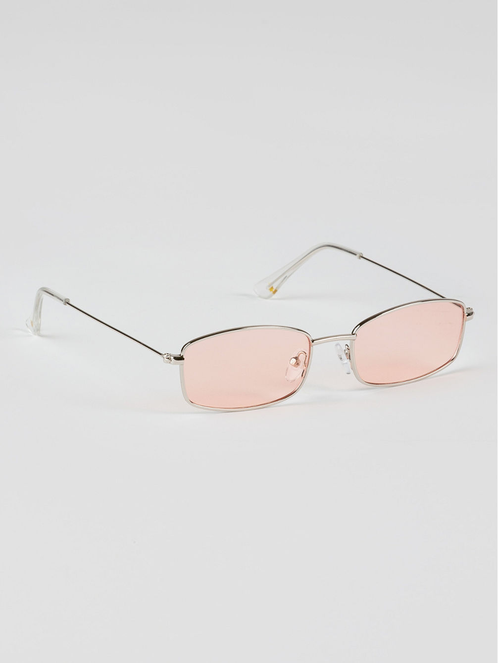 Rae Polarized Silver/Pink Mirror Sunglasses