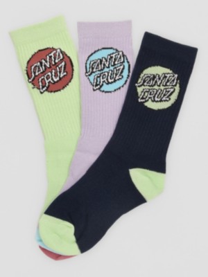 Pop Dot 3Pk Socks