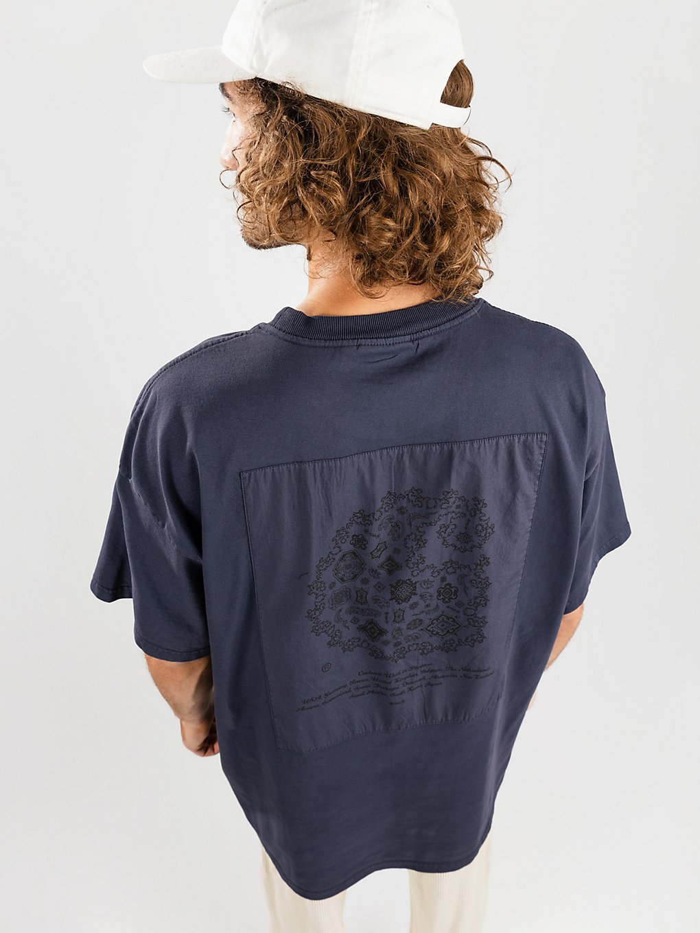 Carhartt WIP Verse Patch T-Shirt garment dyed enzian kaufen