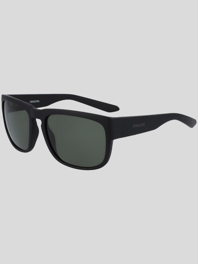 Dragon Rune Matte Black Sunglasses