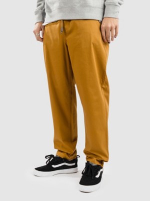 Empyre Creager Stretch Elastic Waist Brown Jogger Pants