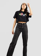Jazzletters Cropped T-Paita