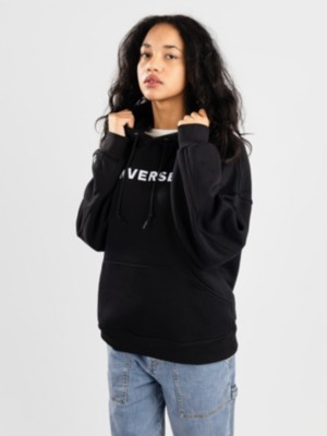 Embroidered Oversized Sweat &agrave; Capuche