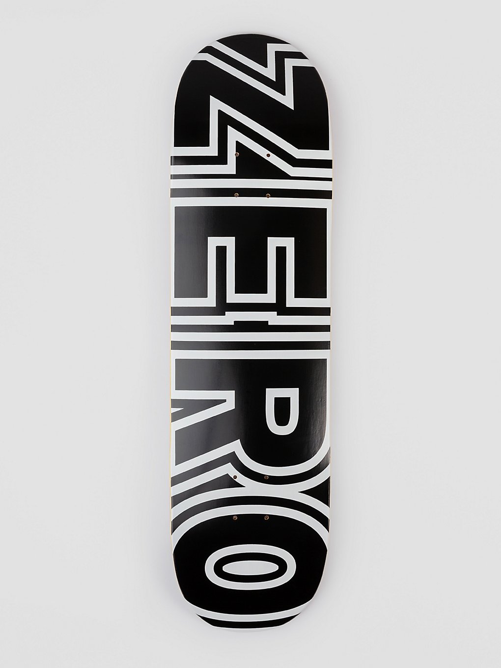 Zero Bold Black 8.5" Skateboard Deck black white kaufen