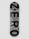 Zero Bold Black 8.5" Skateboard Deck