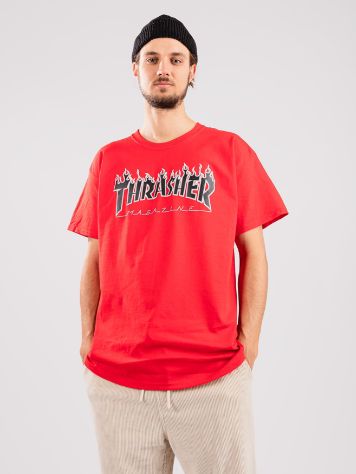 Thrasher Flame Camiseta