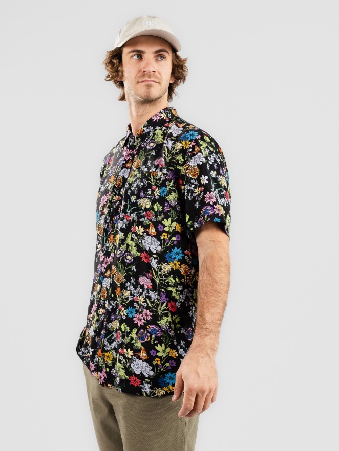 Empyre Tate Roses Ss Woven Shirt
