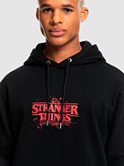 X Stranger Things Official Logo H&aelig;ttetr&oslash;je