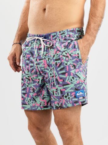 Quiksilver X Stranger Things 1986 Volley 17Nb Boardshorts