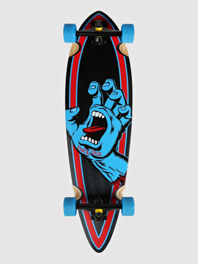 Santa Cruz Screaming Hand Pintail 9.2" Longboard Completo