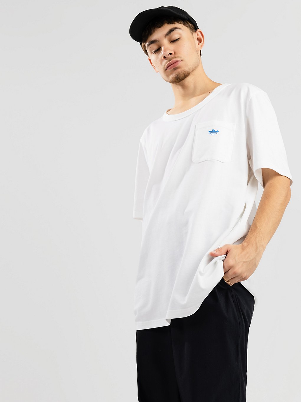 adidas Skateboarding H Shmoo Pkt T-Shirt blubir kaufen