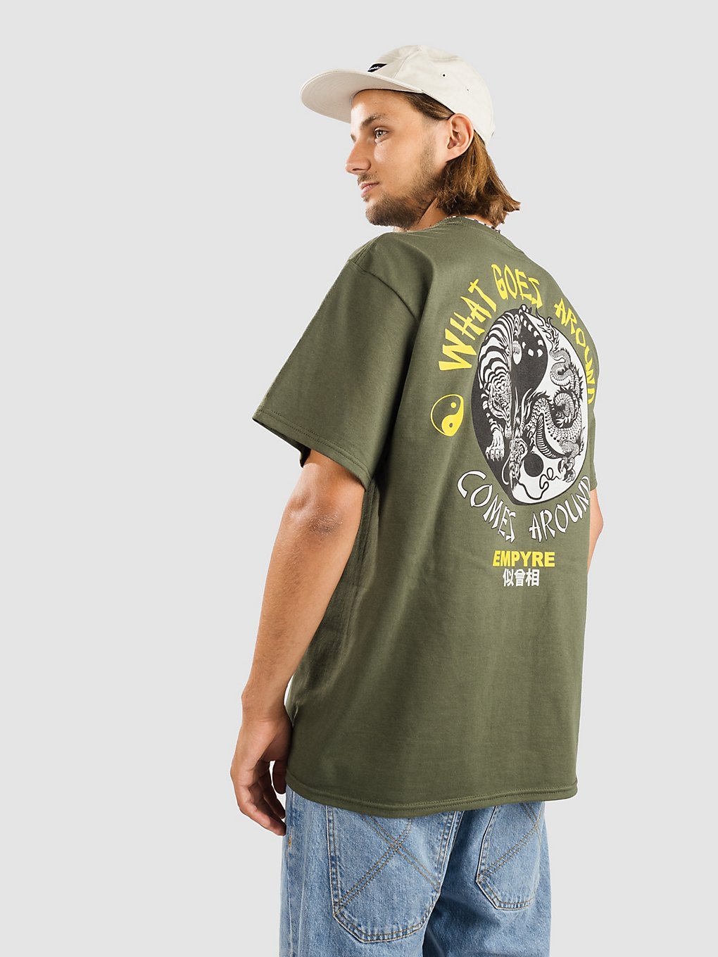 Empyre Goes Around Comes T-Shirt green kaufen
