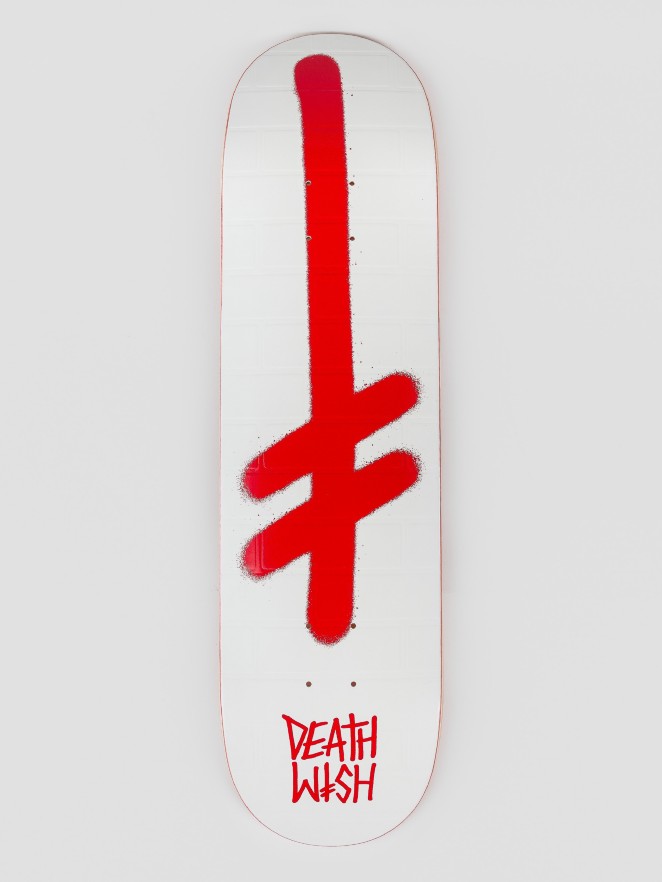 Deathwish Gang Logo Wht Bricks 8.25″ Skateboardová deska