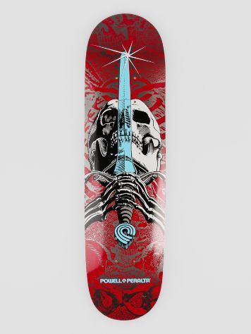 Powell Peralta Skull &amp; Sword Birch Mini 7.5&quot; Skateboard Dec