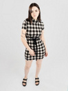 Lurking Class Jrs Plaid Tie Dress
