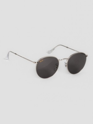 Round Metal 0RB3447 Silver Sunglasses