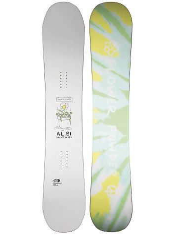 Alibi Snowboards Flowerchild 125 2022 Snowboard