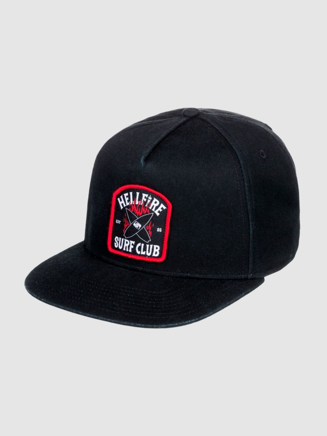 Quiksilver X Stranger Things Upside Down 5 Panel Cap