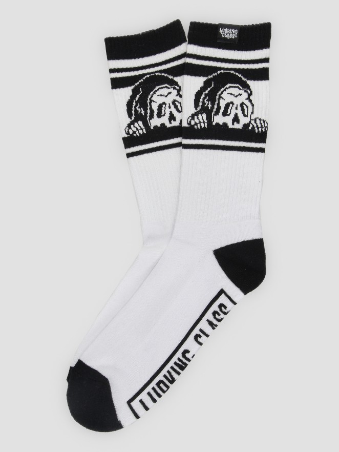 Lurking Class White Basic Ass Chaussettes