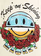 Smiley Keep On Shining T-paita