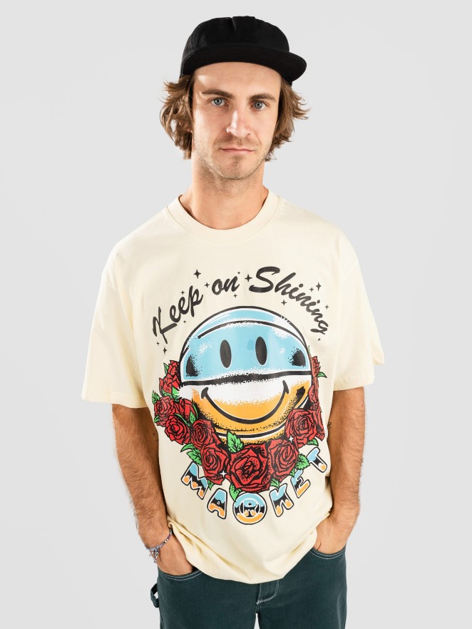 Market Smiley Keep On Shining T-Shirt