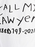 Call My Lawyer Hand Drawn T-Paita